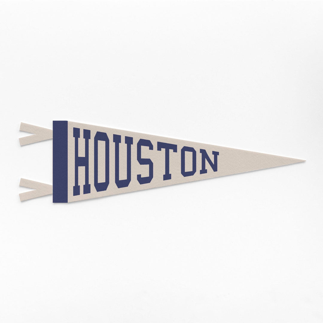 Houston Varsity Felt Pennant