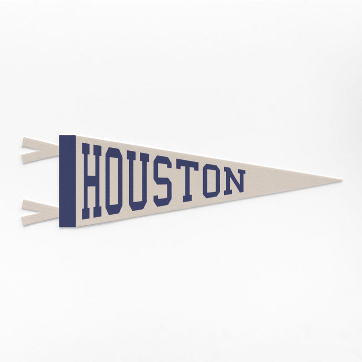 Houston Varsity Felt Pennant
