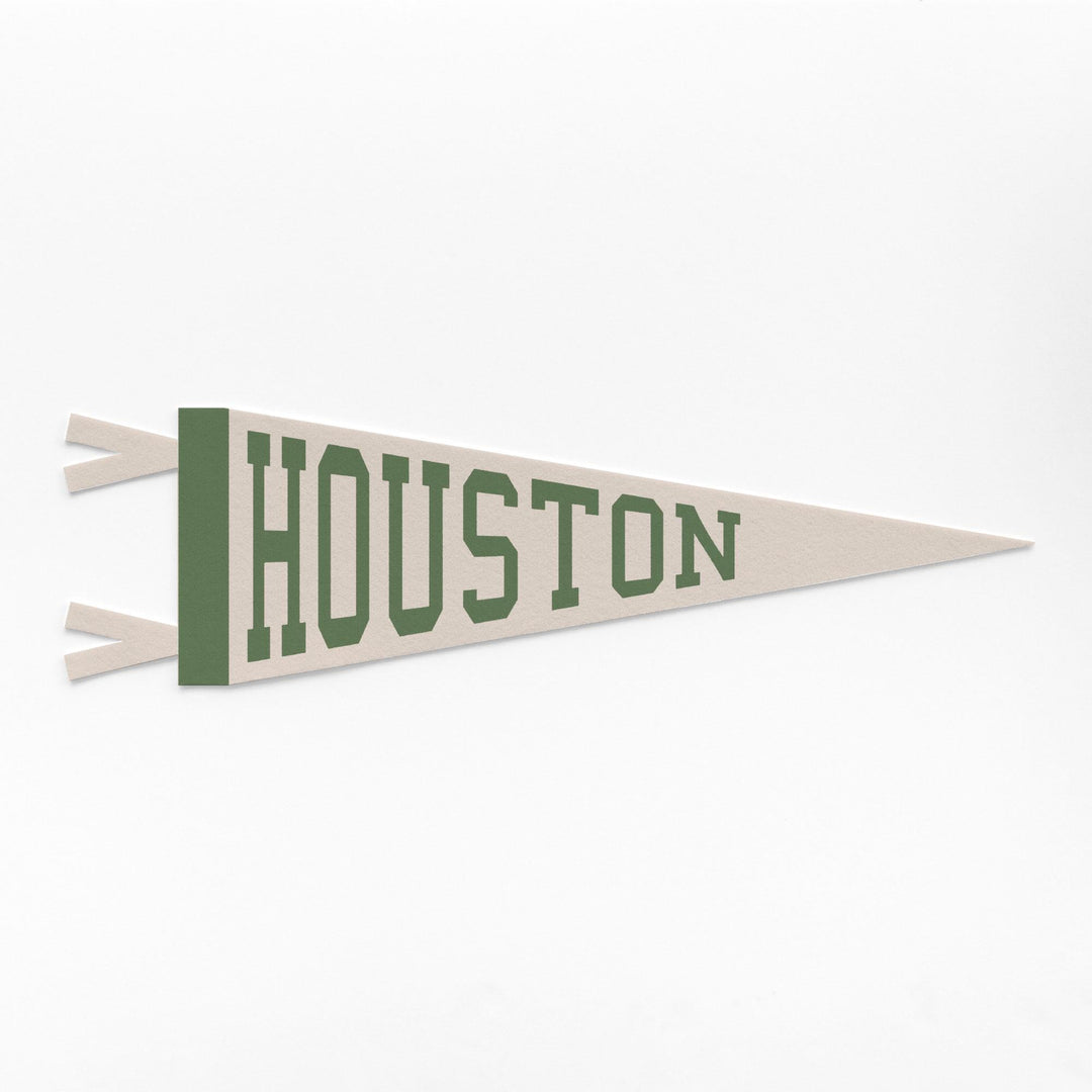 Houston Varsity Felt Pennant