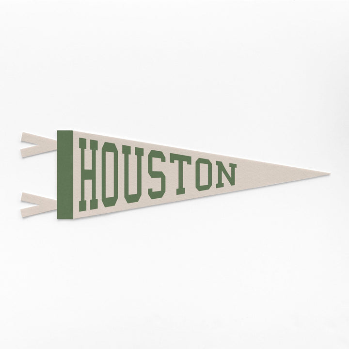 Houston Varsity Felt Pennant