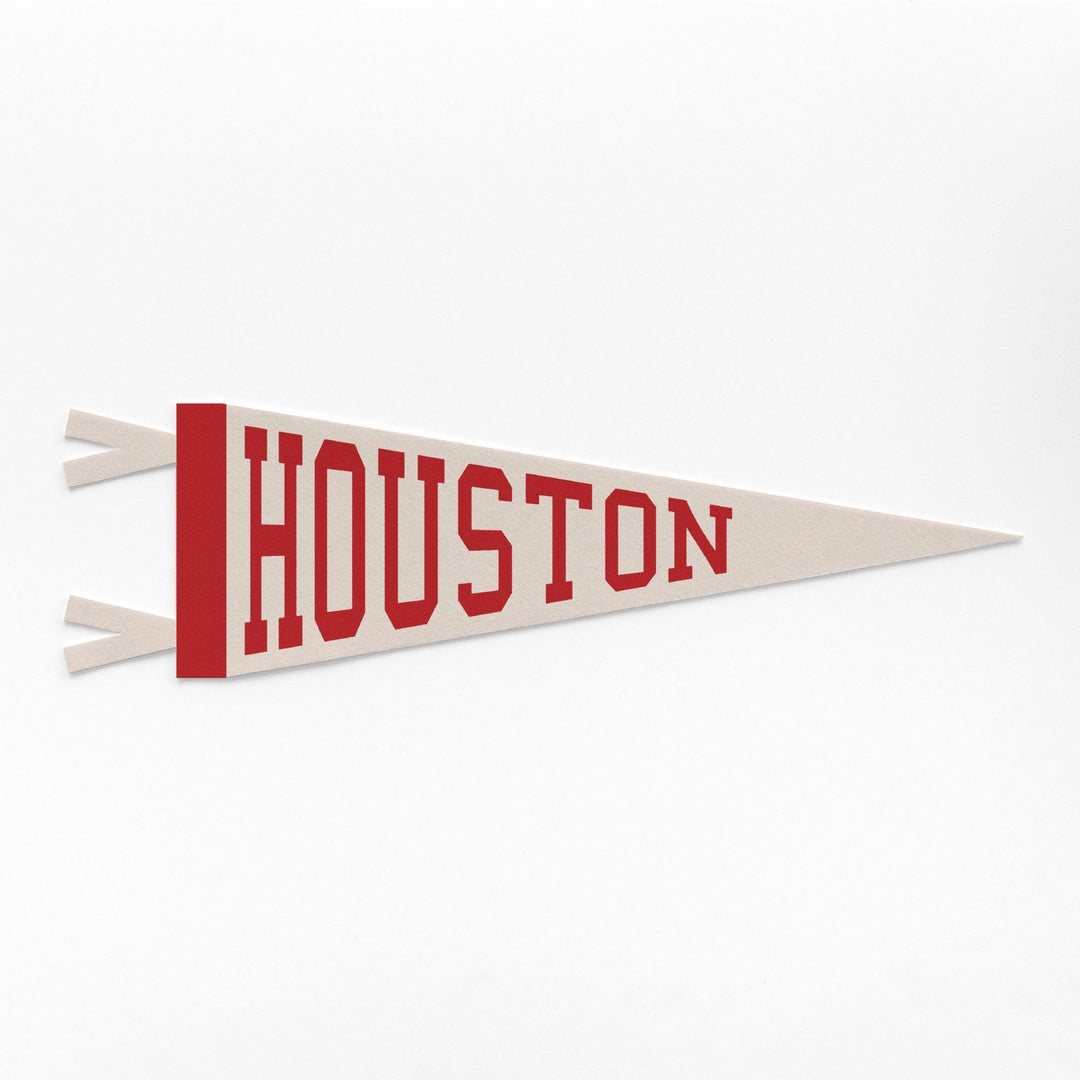 Houston Varsity Felt Pennant