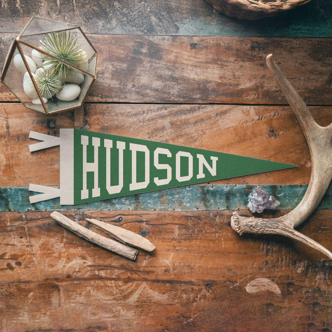Hudson Varsity Felt Pennant