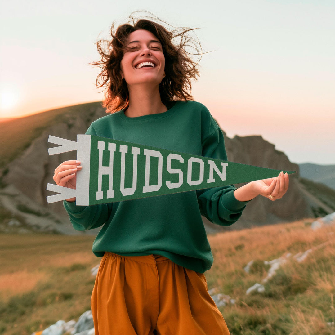 Hudson Varsity Felt Pennant