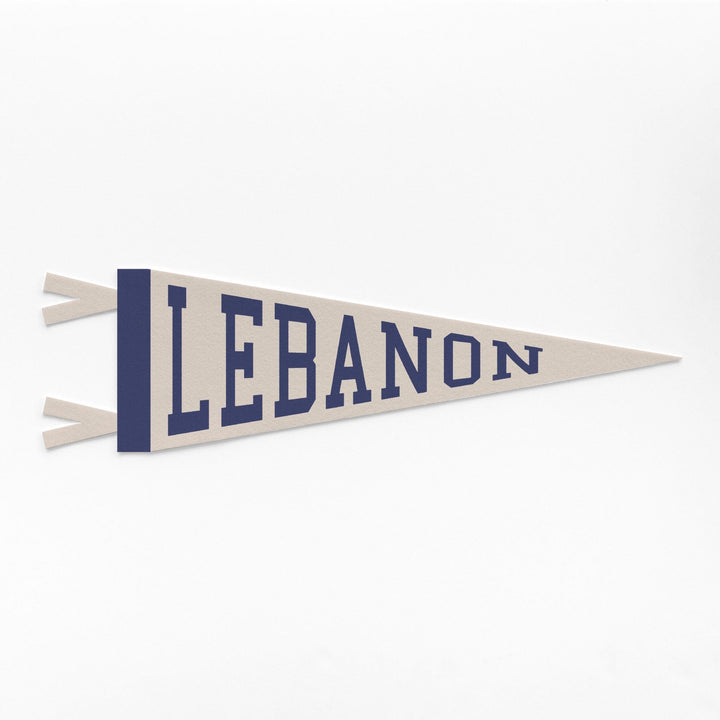 Lebanon Varsity Felt Pennant