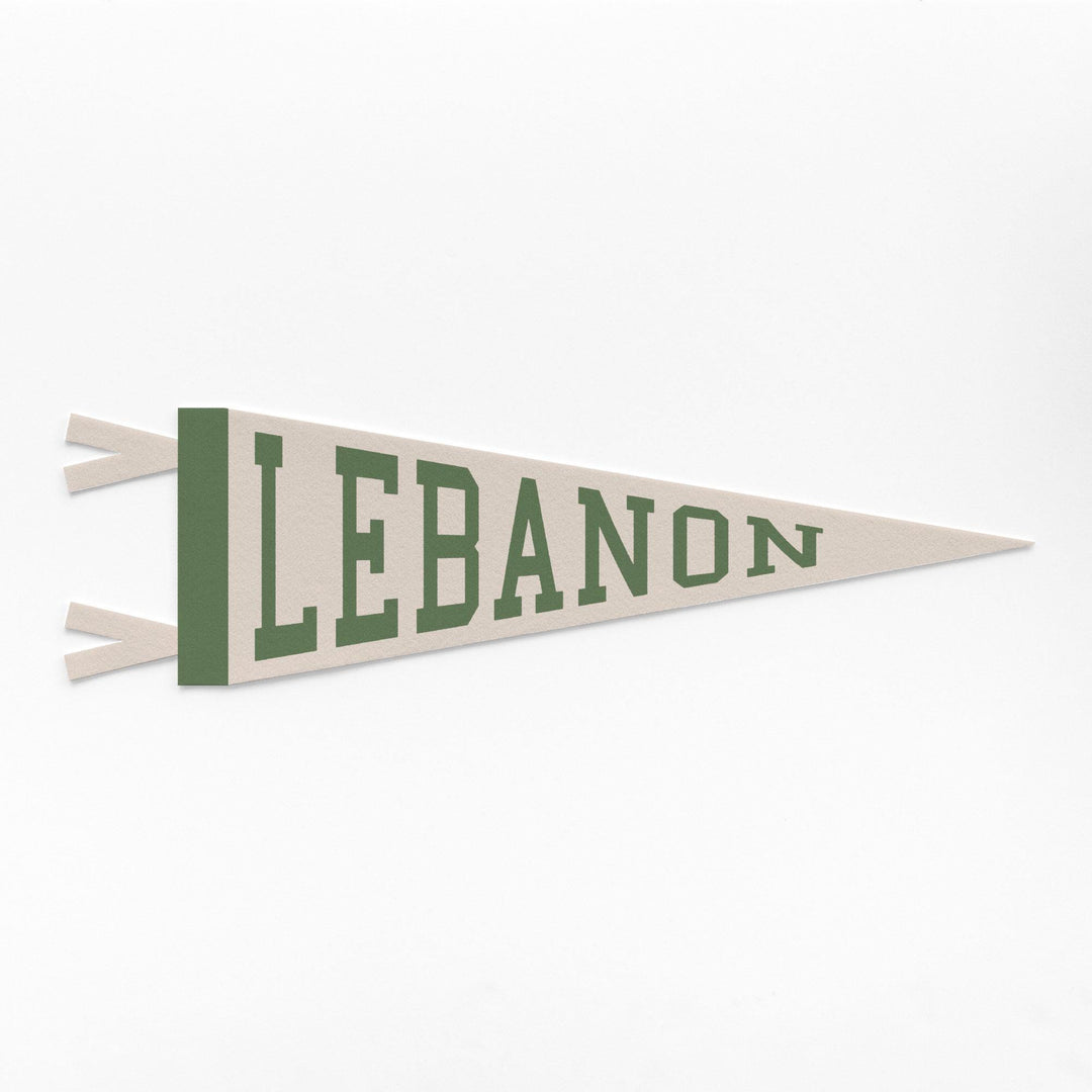 Lebanon Varsity Felt Pennant