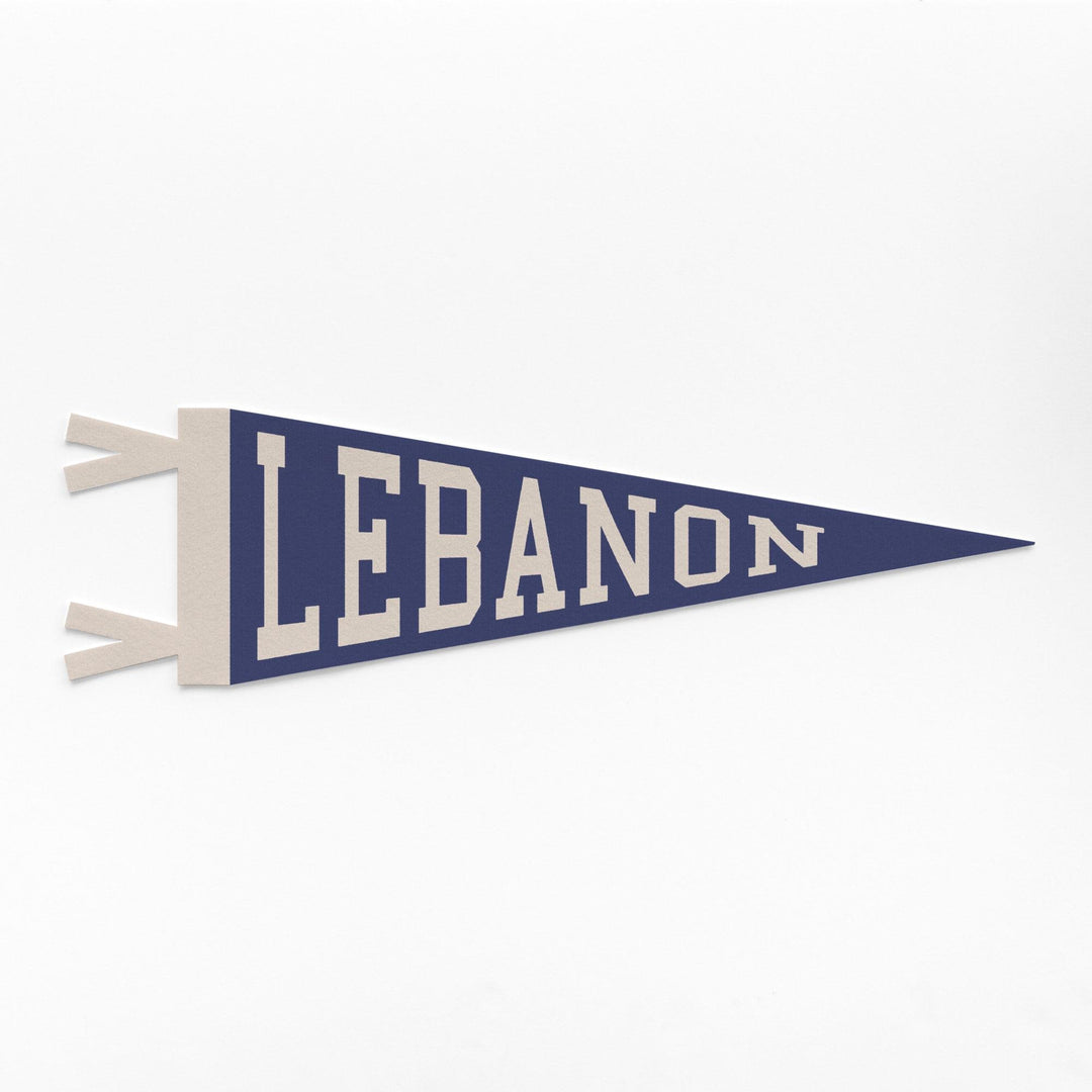 Lebanon Varsity Felt Pennant