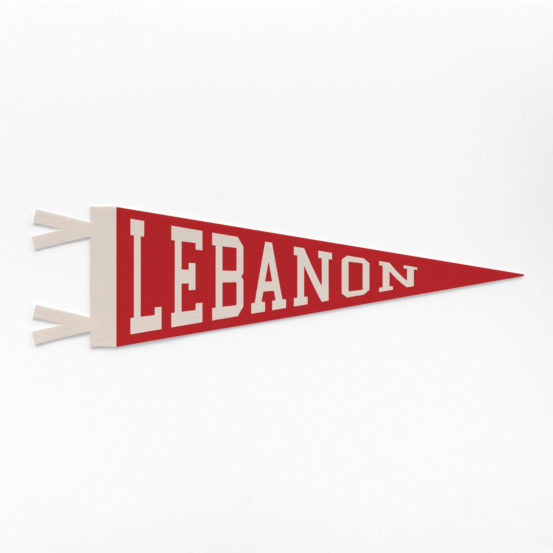Lebanon Varsity Felt Pennant
