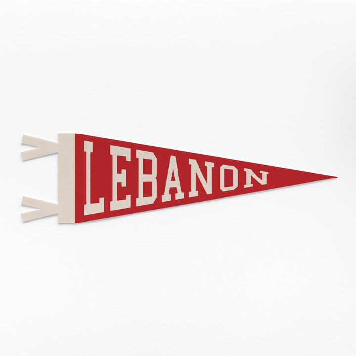 Lebanon Varsity Felt Pennant