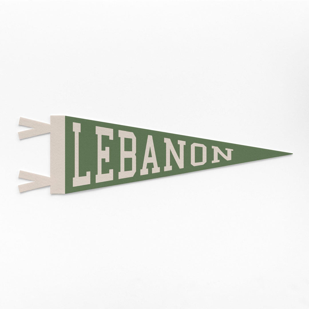 Lebanon Varsity Felt Pennant