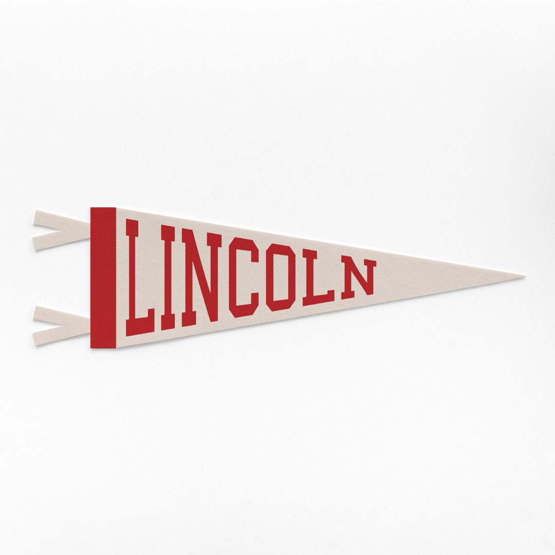 Lincoln Varsity Felt Pennant