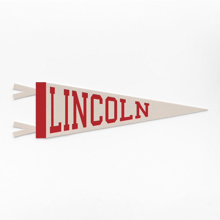 Lincoln Varsity Felt Pennant