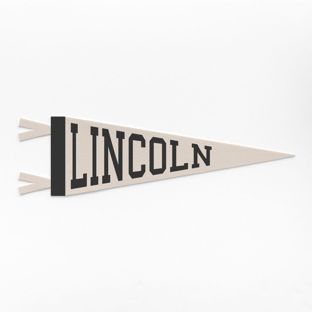Lincoln Varsity Felt Pennant
