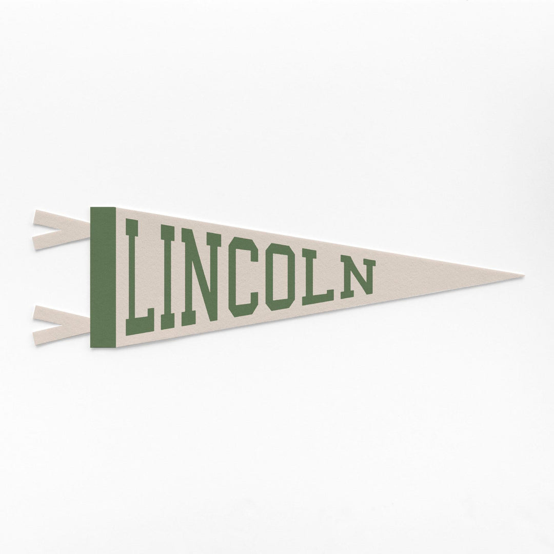 Lincoln Varsity Felt Pennant