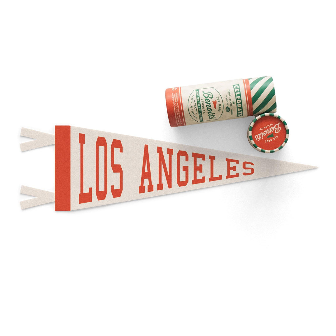 Los Angeles Varsity Felt Pennant