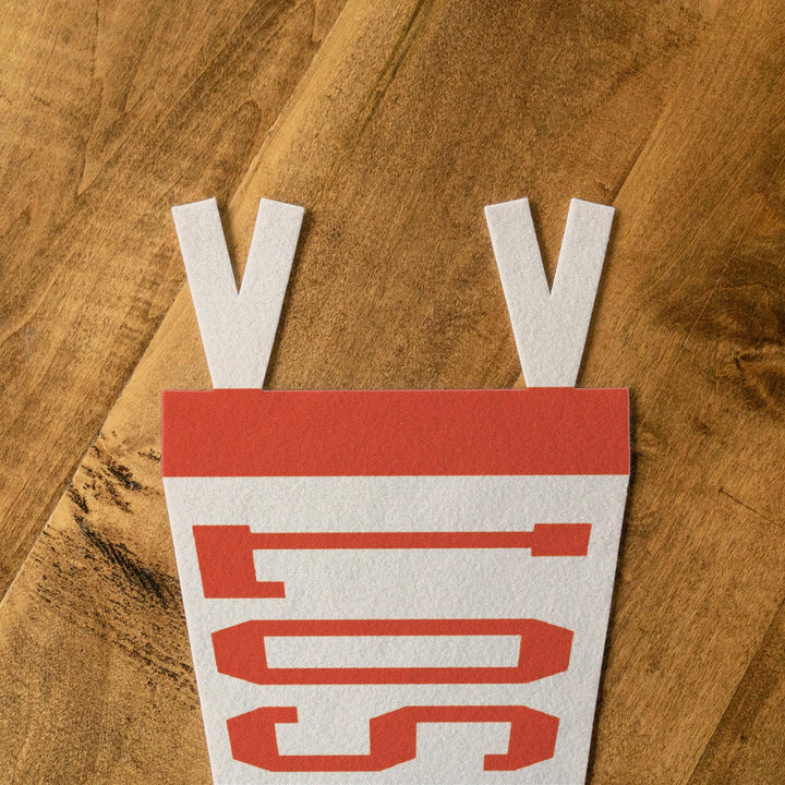 Los Angeles Varsity Felt Pennant