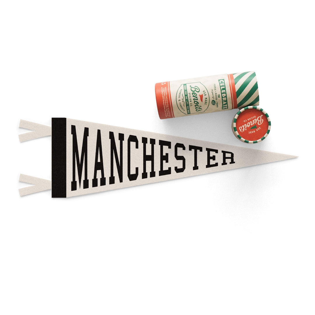 Manchester Varsity Felt Pennant