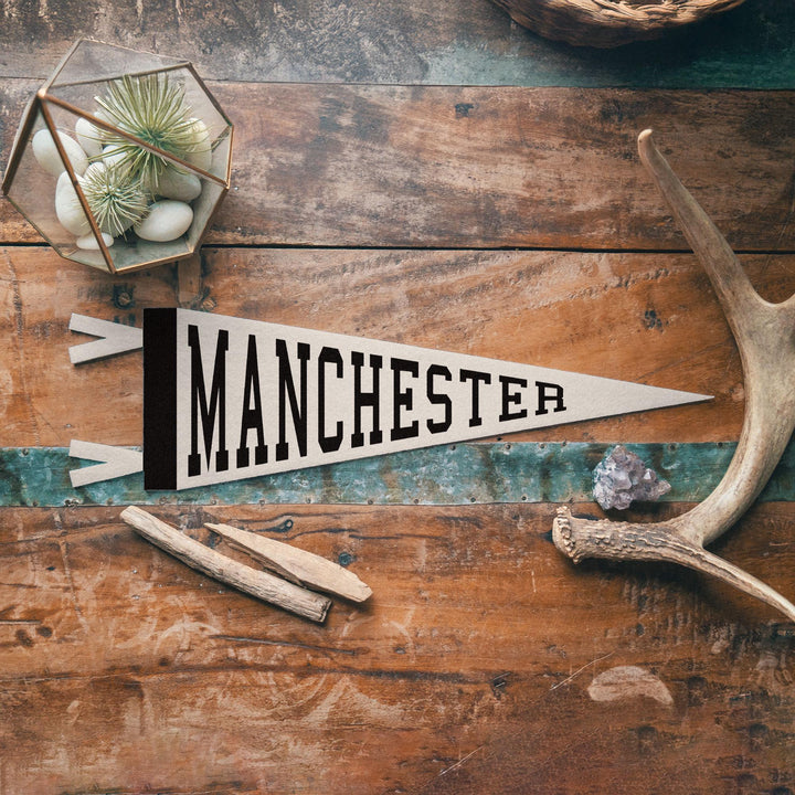 Manchester Varsity Felt Pennant