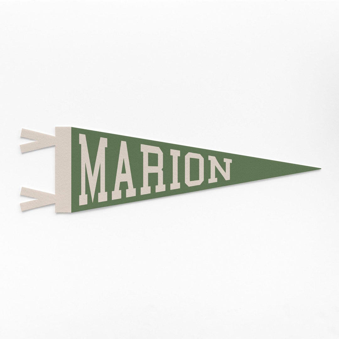 Marion Varsity Felt Pennant