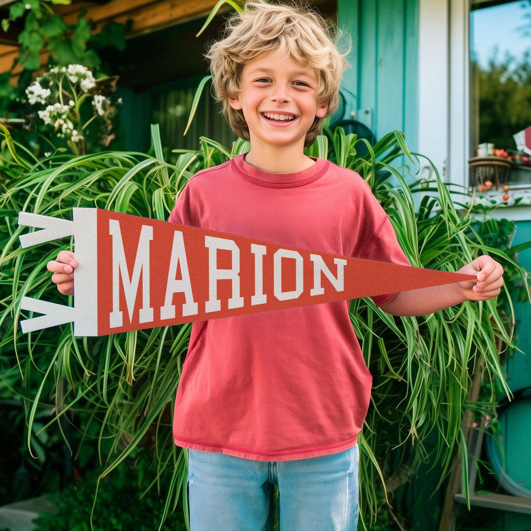 Marion Varsity Felt Pennant