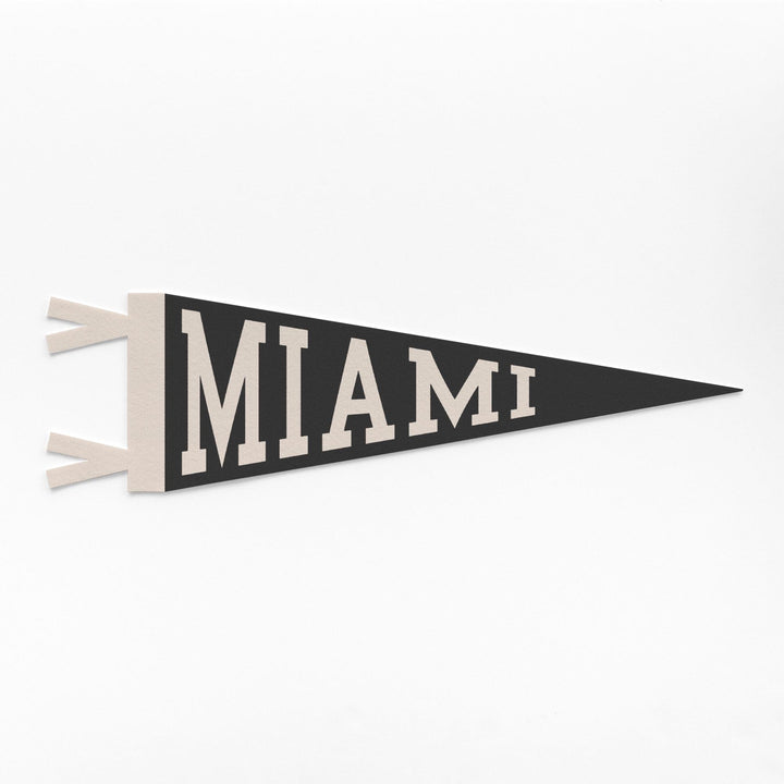 Miami Varsity Felt Pennant