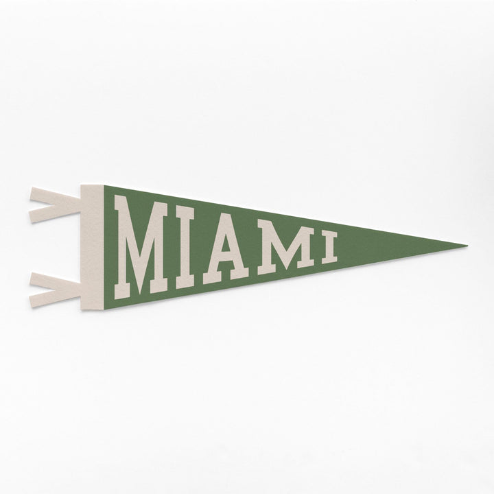 Miami Varsity Felt Pennant
