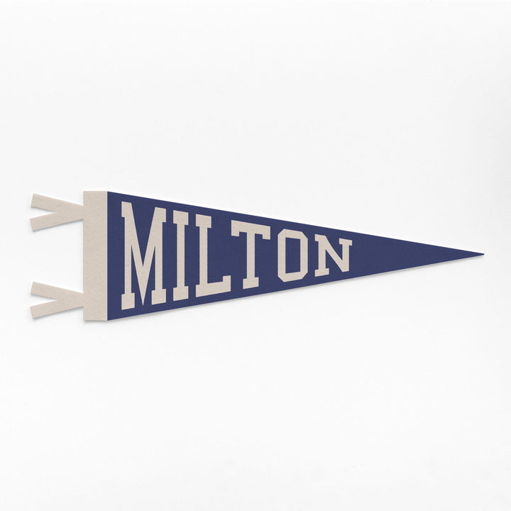 Milton Varsity Felt Pennant