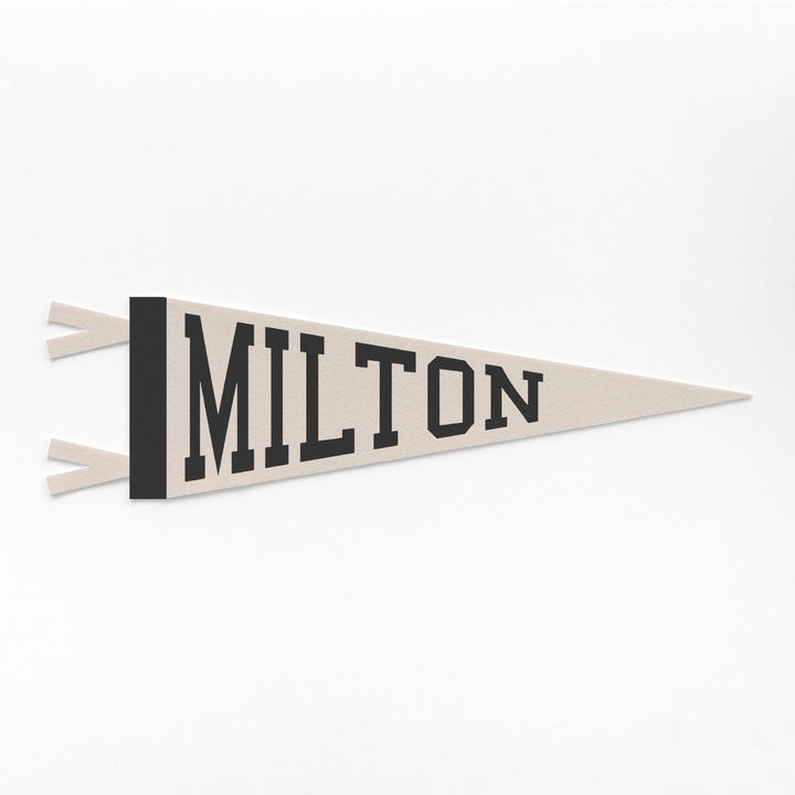 Milton Varsity Felt Pennant