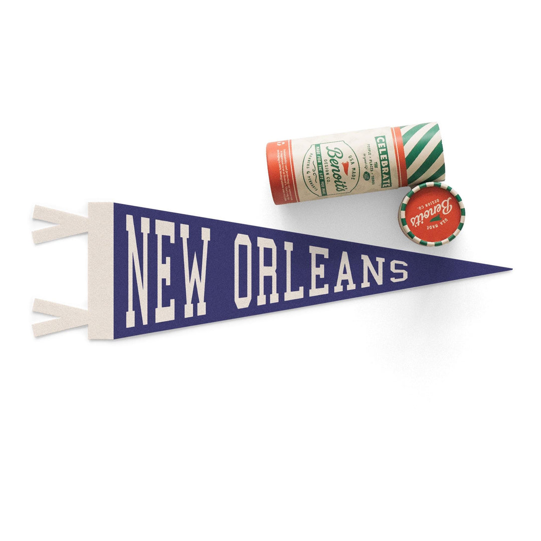 New Orleans Varsity Felt Pennant