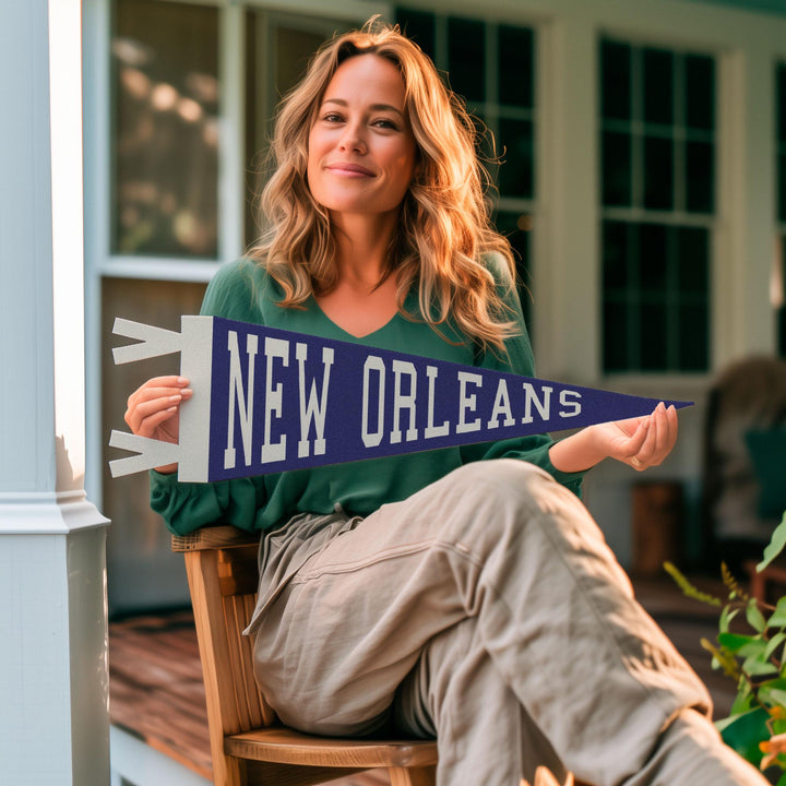 New Orleans Varsity Felt Pennant