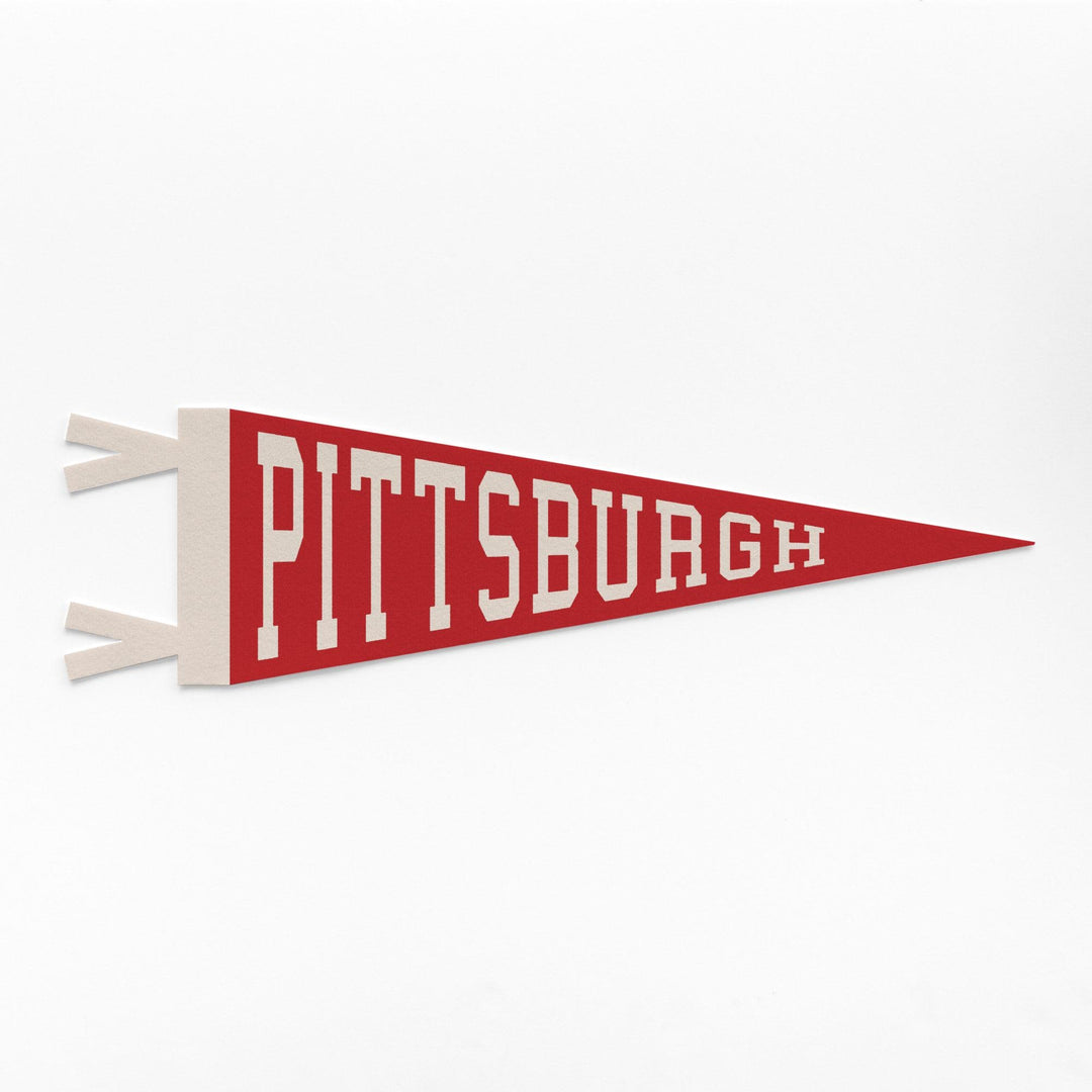 Pittsburg Varsity Felt Pennant