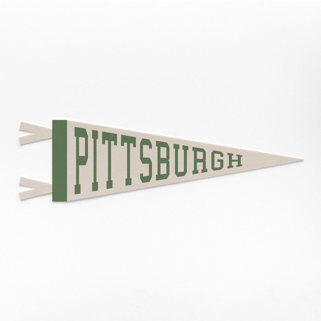 Pittsburg Varsity Felt Pennant
