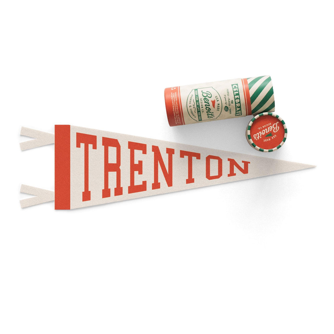 Trenton Varsity Felt Pennant