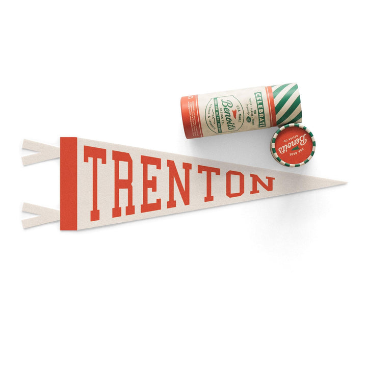 Trenton Varsity Felt Pennant