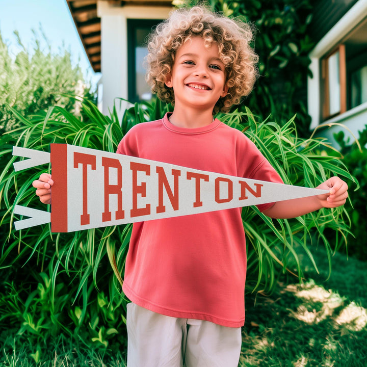 Trenton Varsity Felt Pennant