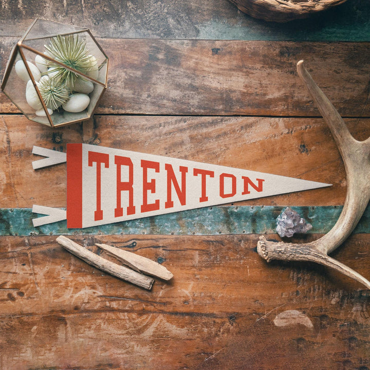 Trenton Varsity Felt Pennant