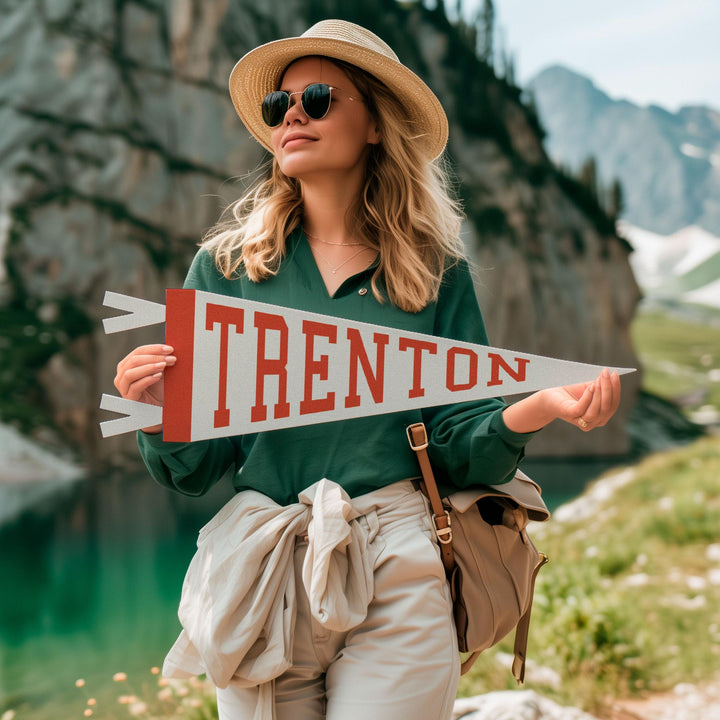 Trenton Varsity Felt Pennant