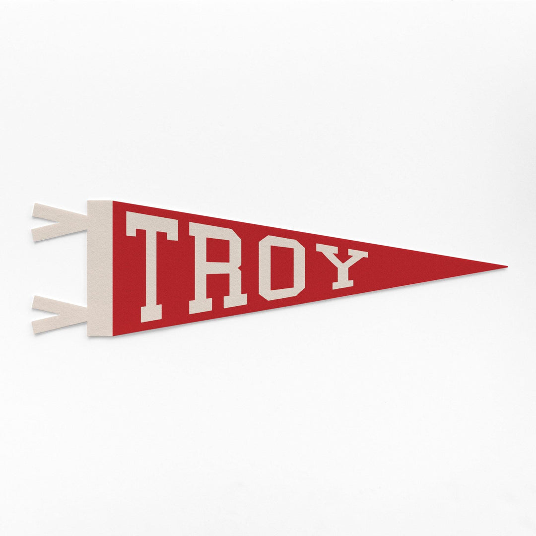 Troy Varsity Felt Pennant
