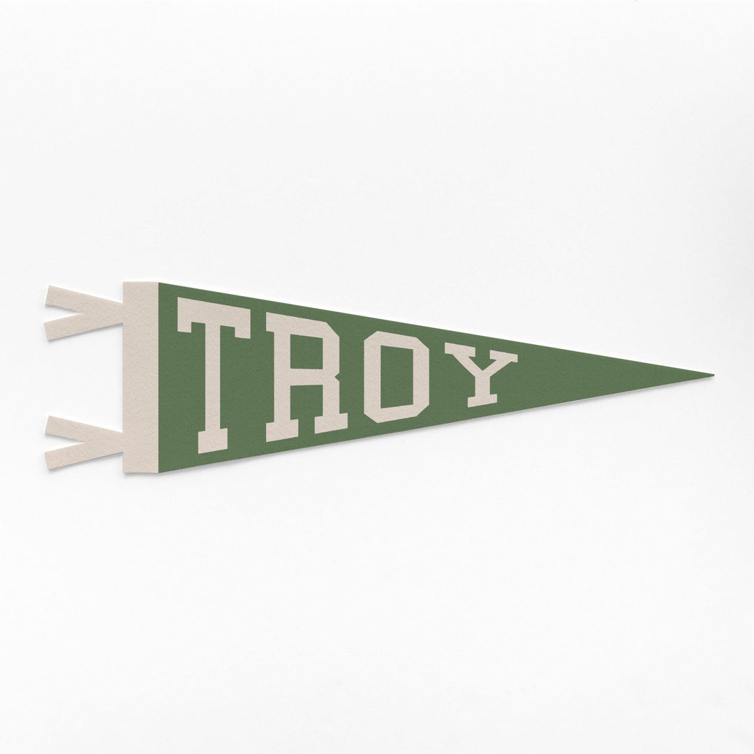 Troy Varsity Felt Pennant