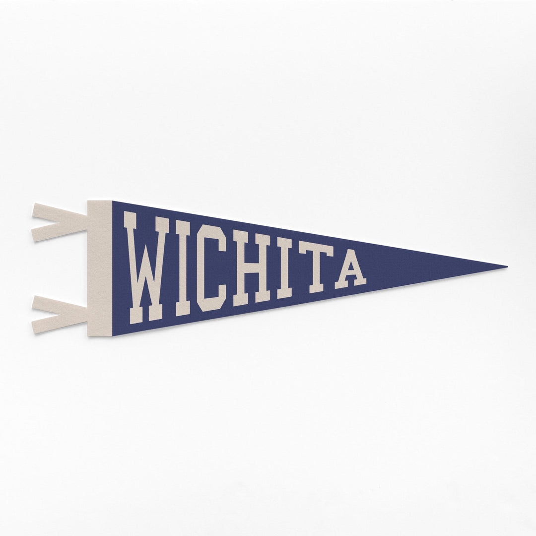 Wichita Varsity Felt Pennant