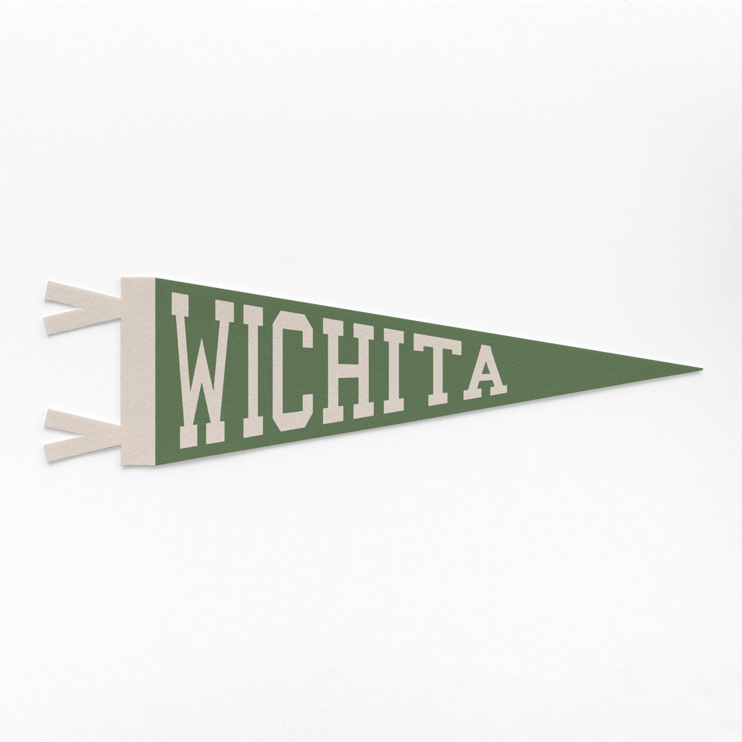 Wichita Varsity Felt Pennant