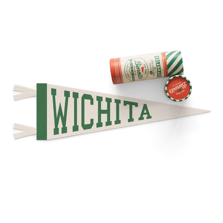 Wichita Varsity Felt Pennant