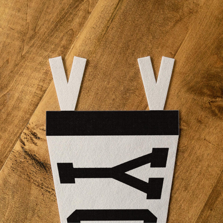 York Varsity Felt Pennant