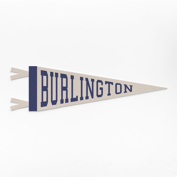 Burlington Varsity Felt Pennant