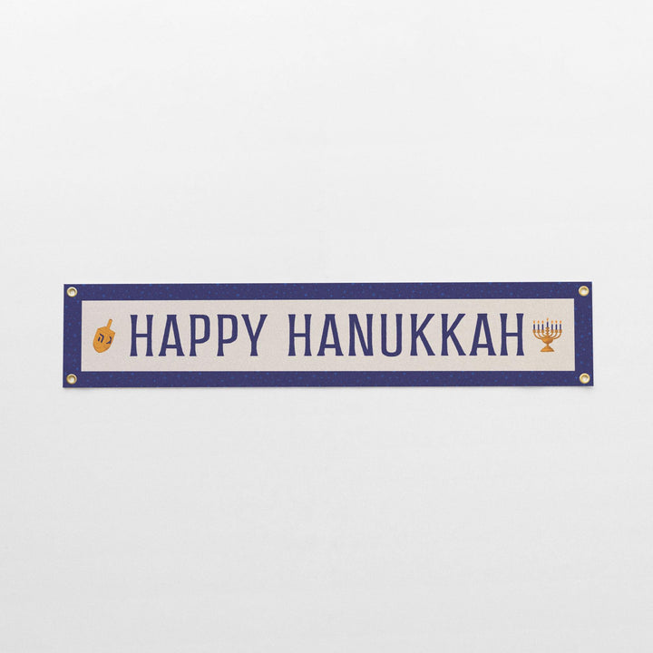 Happy Hanukkah Felt Banner