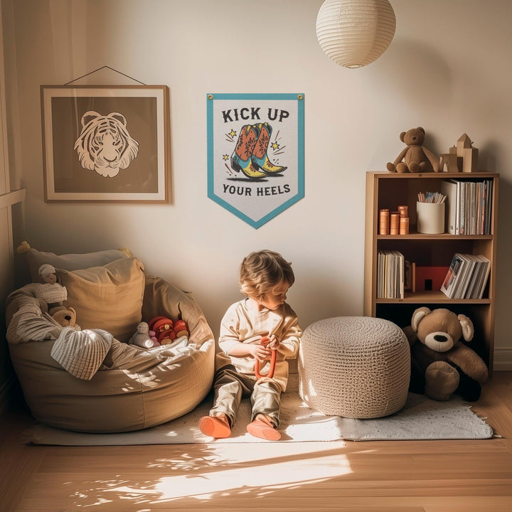 Kick Up Your Heels Camp Flag