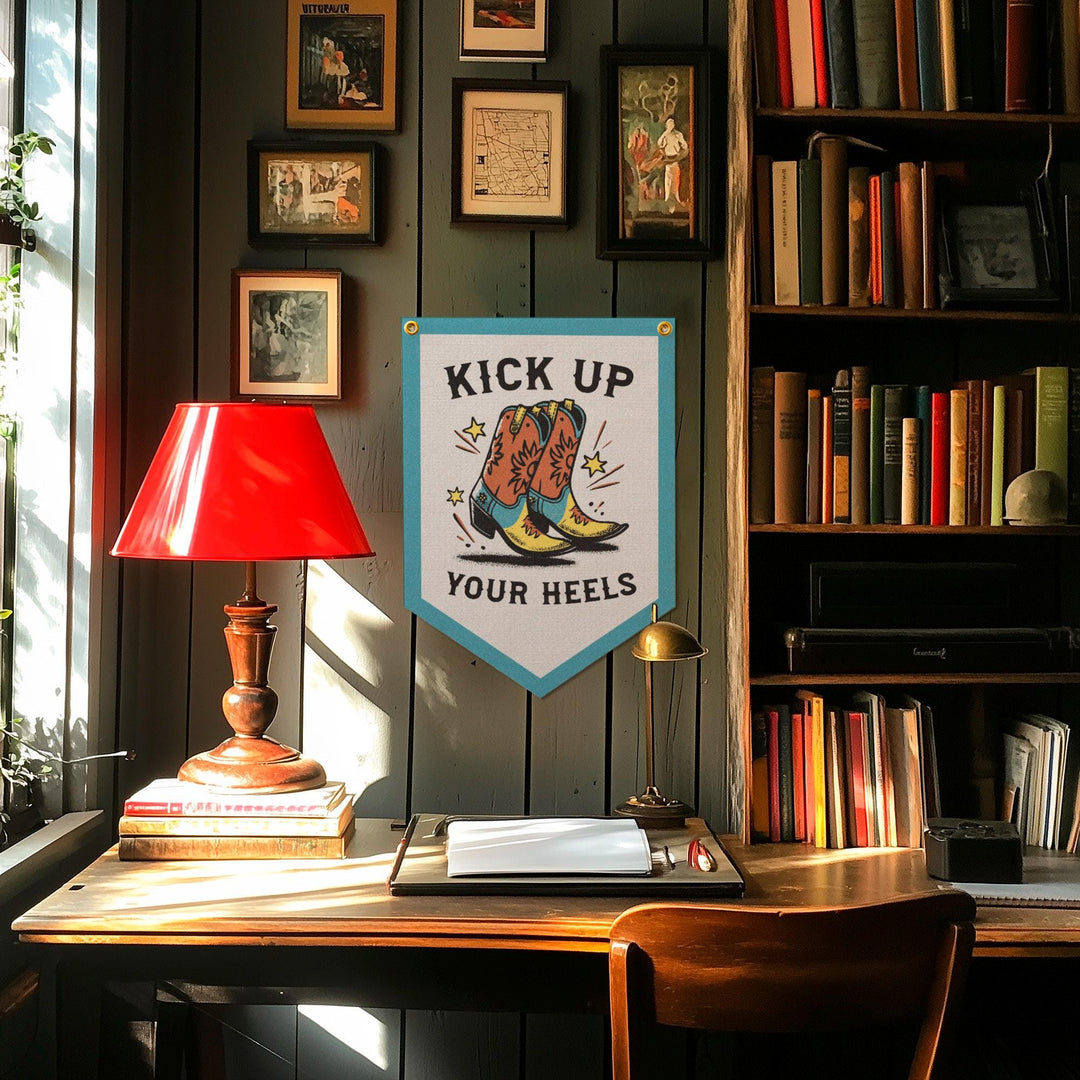 Kick Up Your Heels Camp Flag
