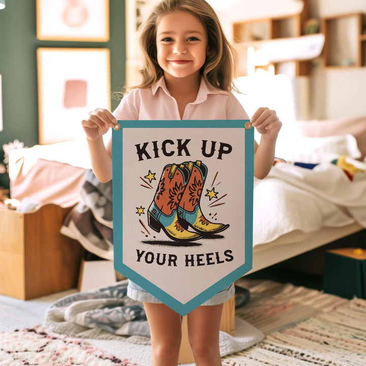 Kick Up Your Heels Camp Flag