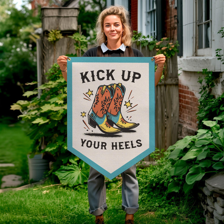 Kick Up Your Heels Camp Flag