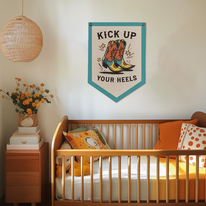 Kick Up Your Heels Camp Flag