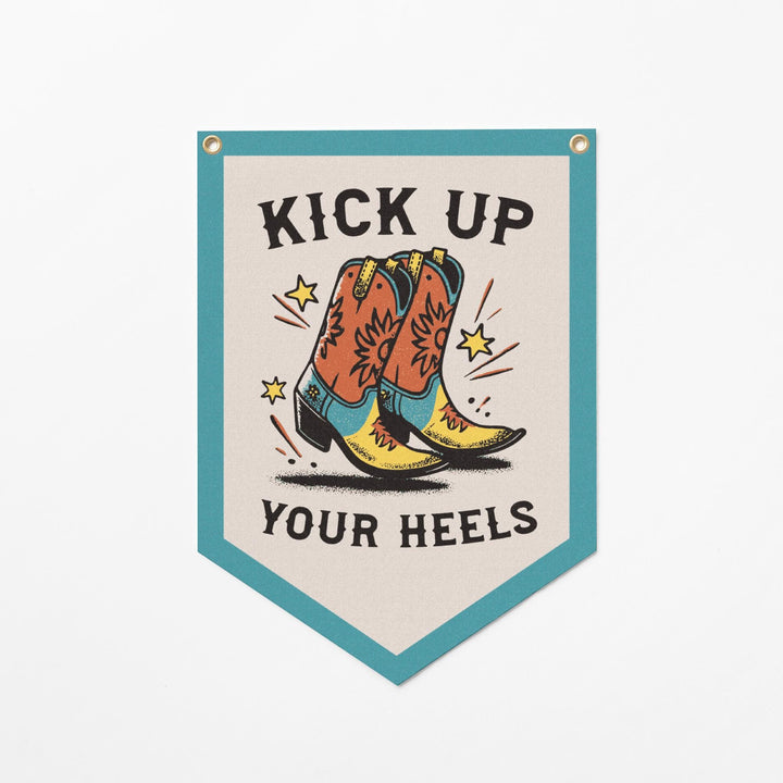Kick Up Your Heels Camp Flag